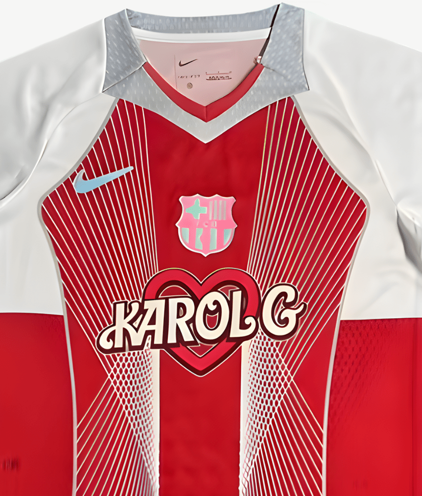 BARCELONA 2025/26 'KAROL G' SPECIAL EDITION (RED) SHIRT