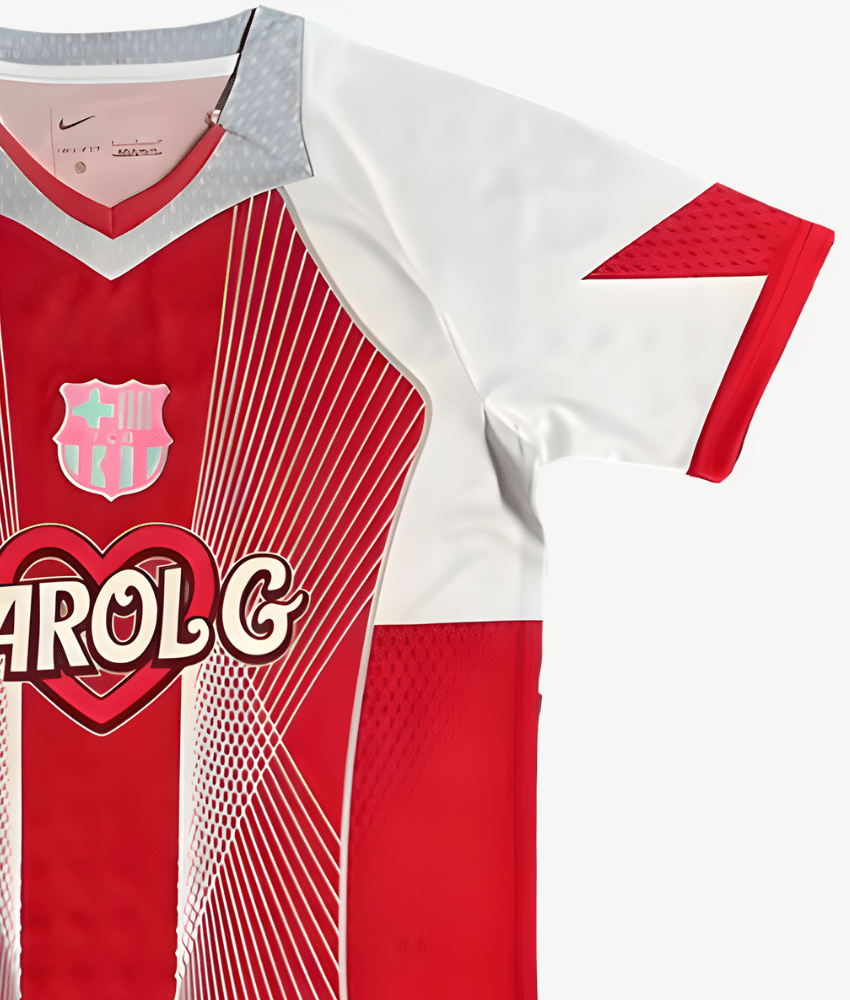 BARCELONA 2025/26 'KAROL G' SPECIAL EDITION (RED) SHIRT