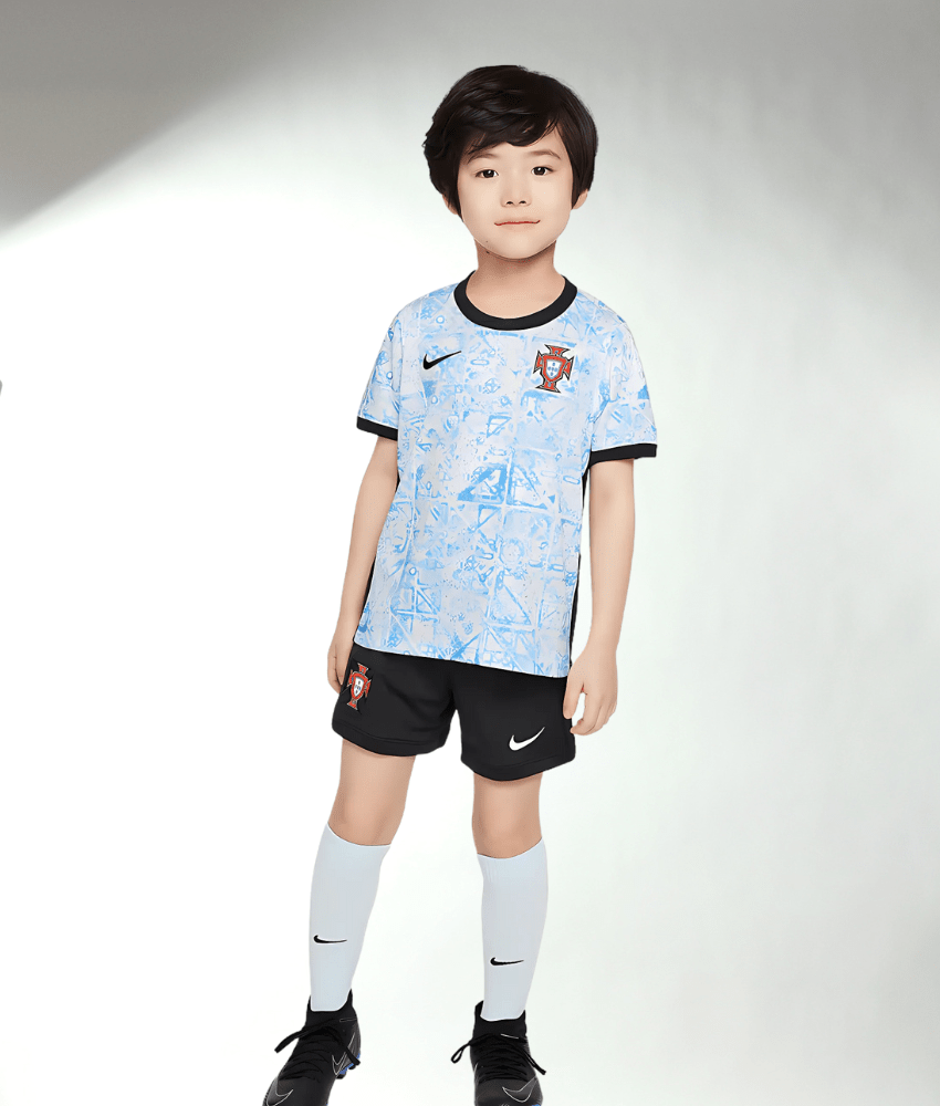 (KIDS) PORTUGAL EUROS 2024 AWAY SHIRT