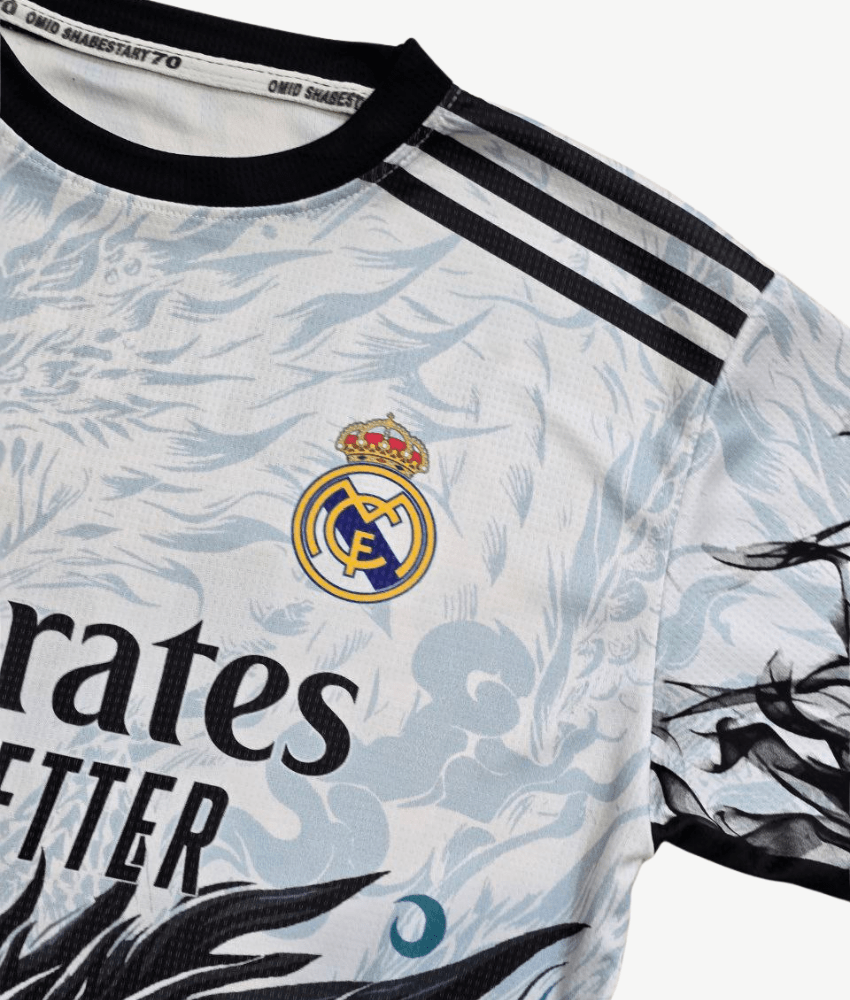 (KIDS) REAL MADRID 2025/26 'BLACK DRAGON' KIT