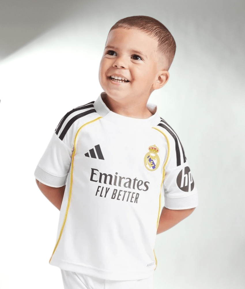 (KIDS) REAL MADRID 2025/26 HOME KIT