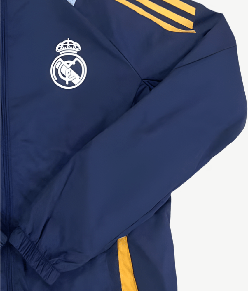 REAL MADRID 2025/26 HOODED WINDBREAKER
